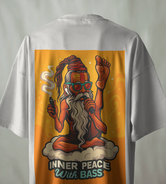 Baba Ji Inner Peace With Bass Tshirt